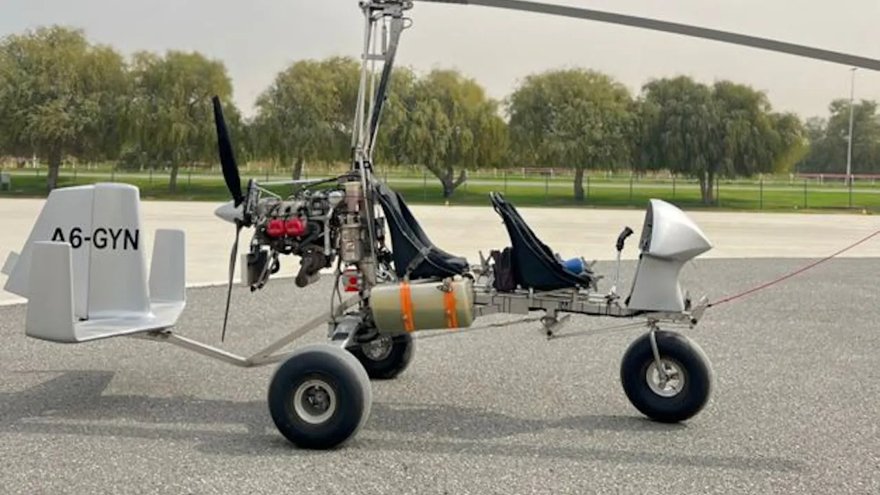 Dubai Gyrocopter Flight Tickets: 20-Min Tour over the Palm + Photos and Video Price