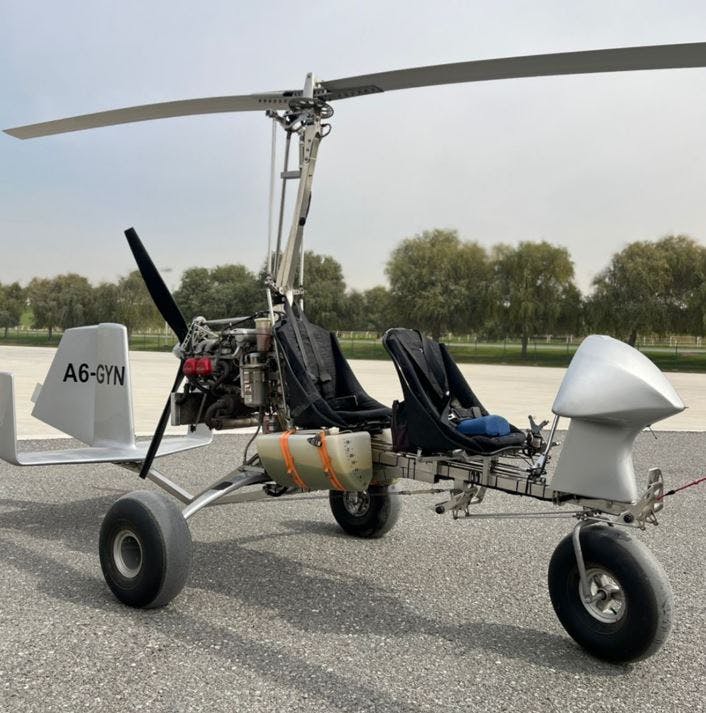 Dubai Gyrocopter Flight Tickets: 20-Min Tour over the Palm + Photos and Video Ticket