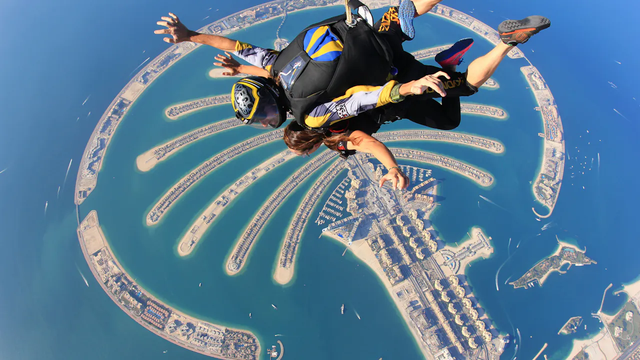 tandem skydive dubai