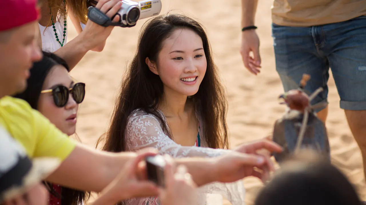 Standard Hot Air Balloon, Camel ride with Breakfast & Desert Safari