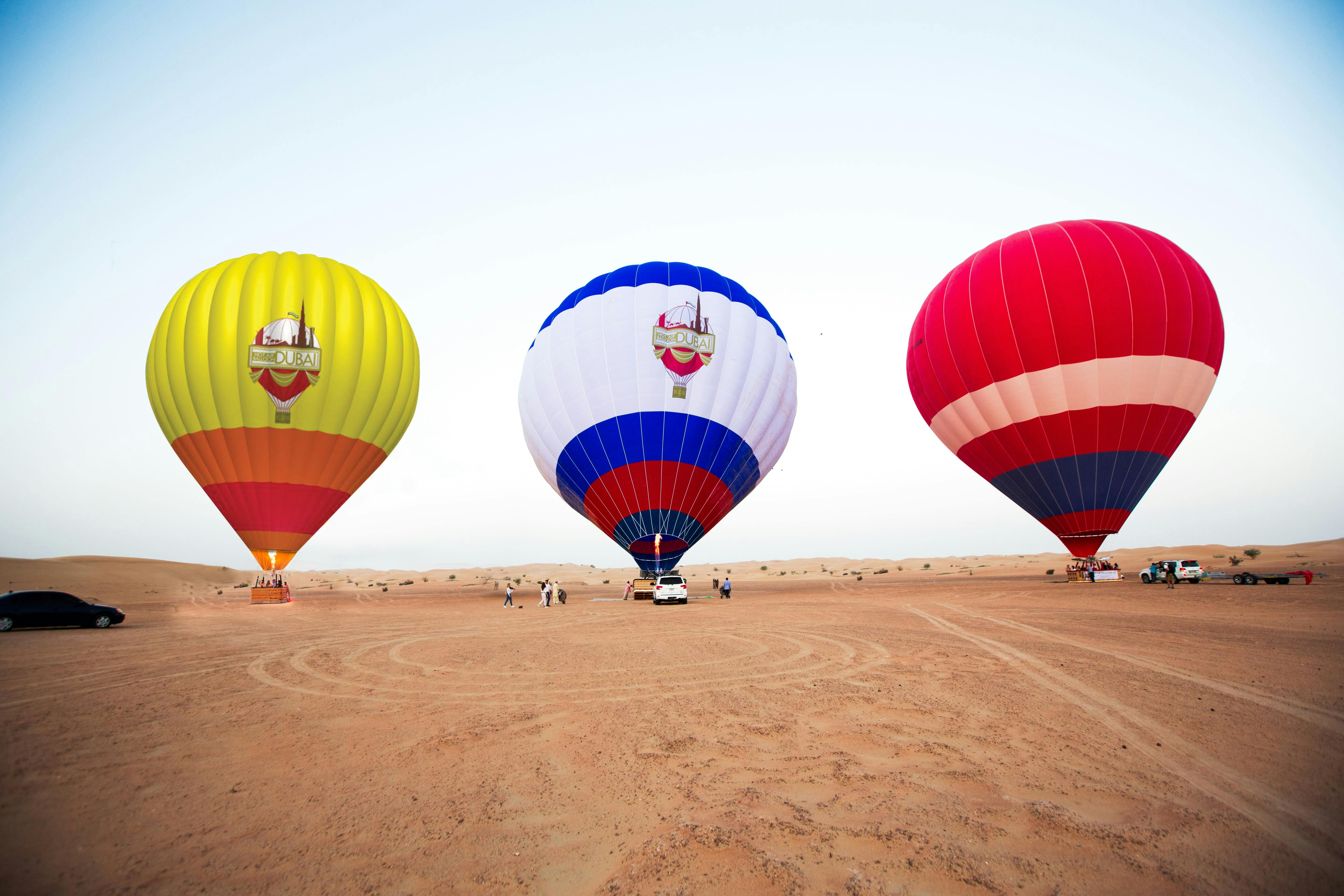 Standard Hot Air Balloon, Camel ride with Breakfast & Desert Safari Price