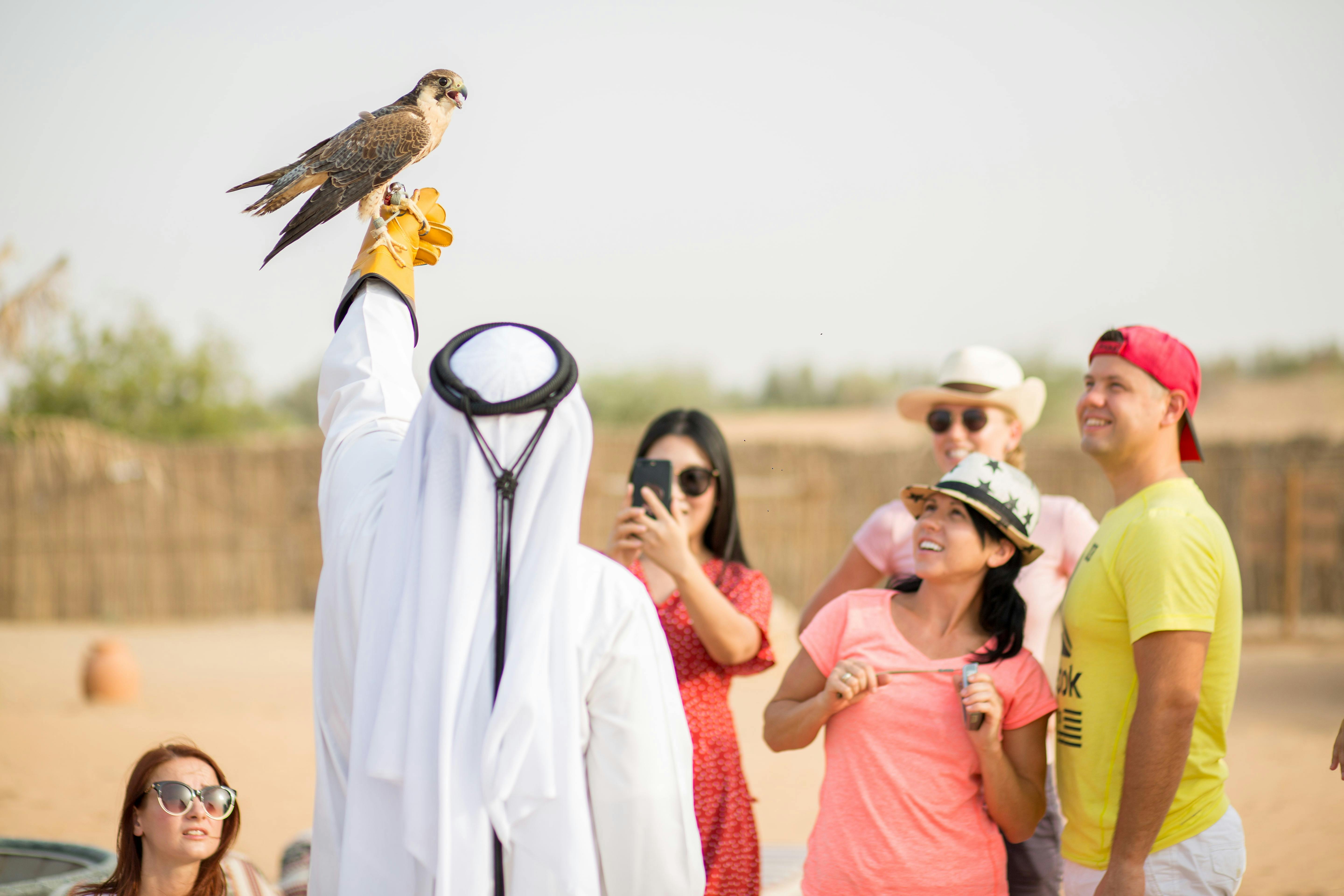 Standard Hot Air Balloon, Camel ride with Breakfast & Desert Safari 