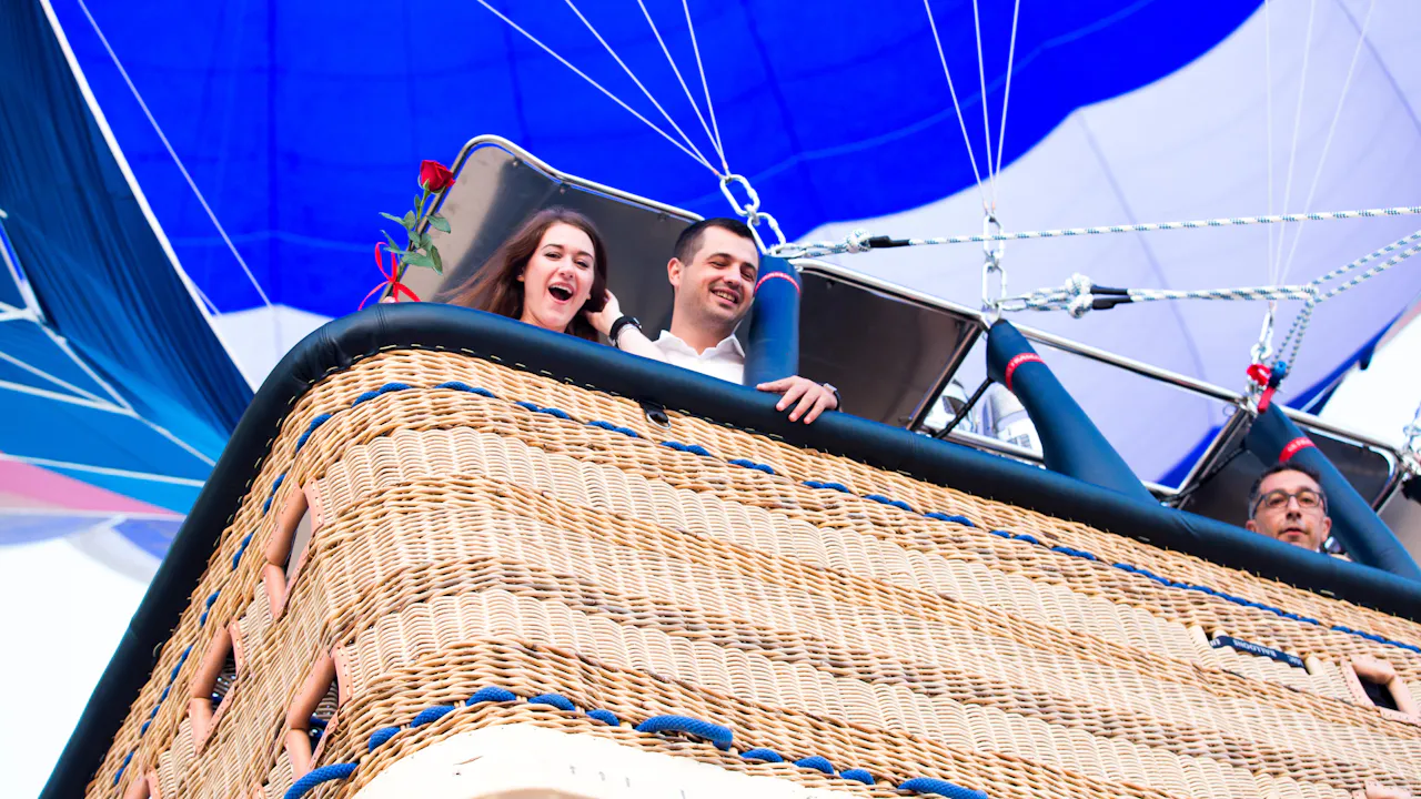 Standard Hot Air Balloon, Camel ride with Breakfast & Desert Safari