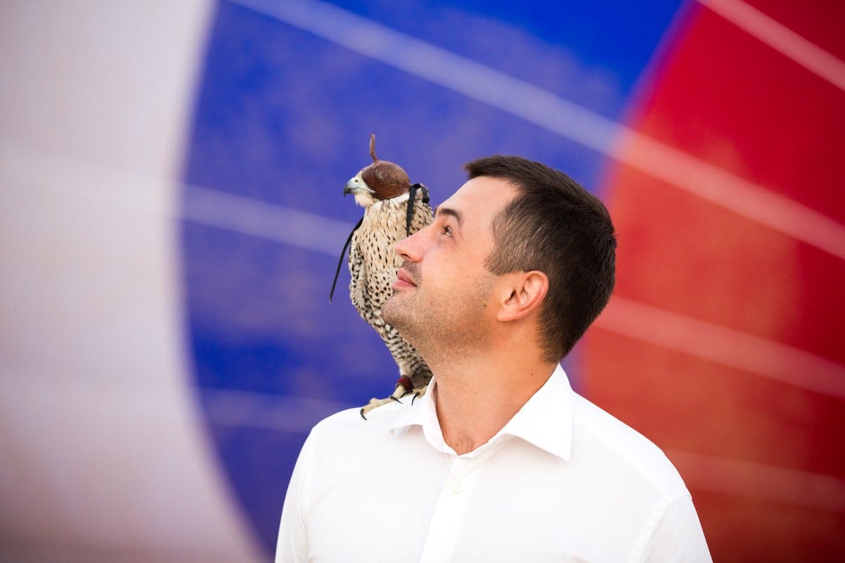 Standard Hot Air Balloon, Camel ride with Breakfast & Desert Safari 