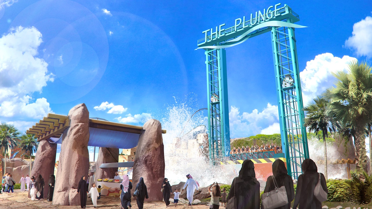 Six Flags Qiddiya Theme Park Saudi Arabia