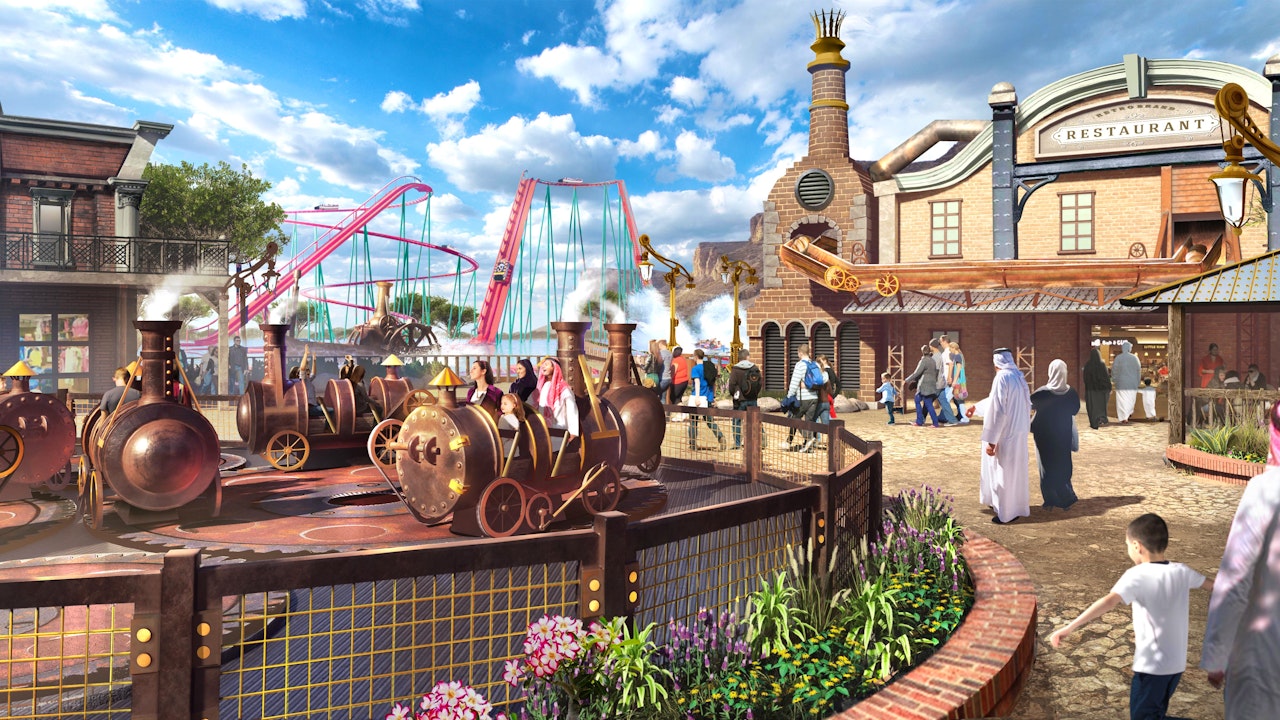 Six Flags Qiddiya Theme Park Saudi Arabia