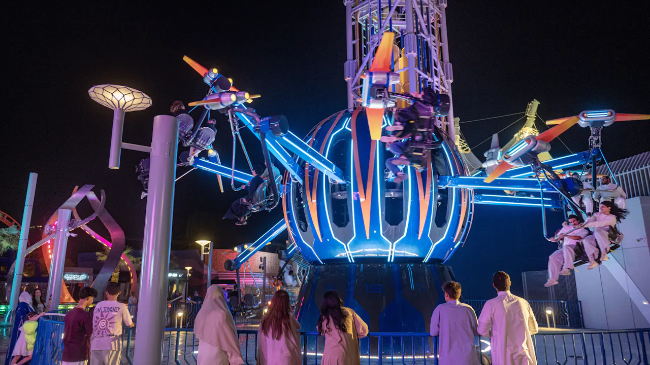 Six Flags Qiddiya City Thrillark