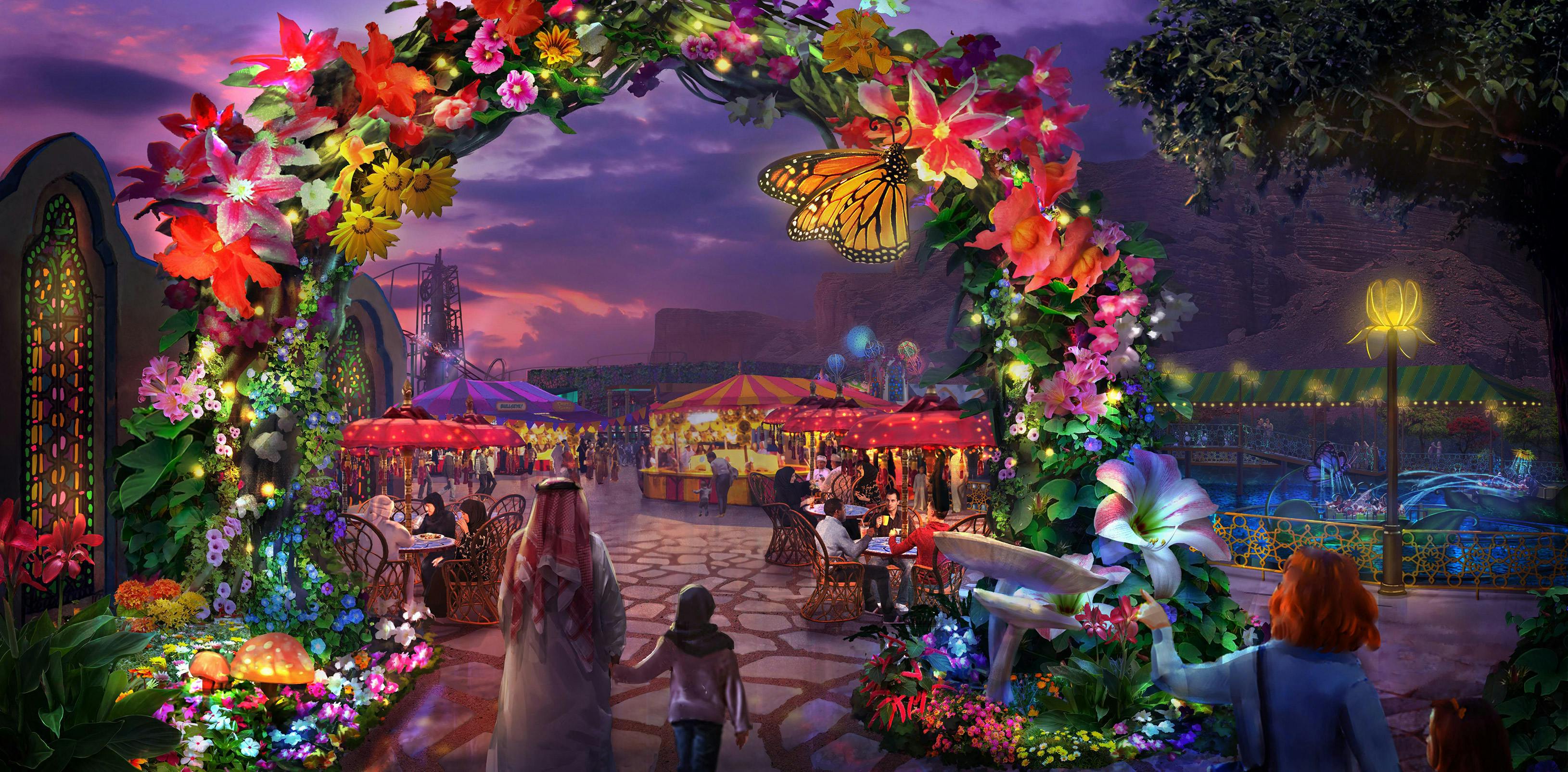 Six Flags Qiddiya Theme Park Saudi Arabia 