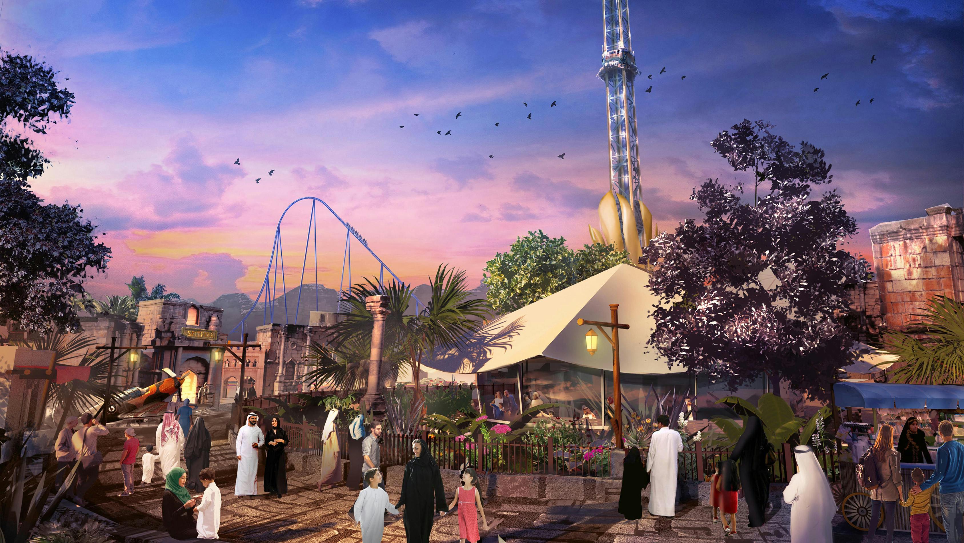 Six Flags Qiddiya Theme Park Saudi Arabia Thrillark