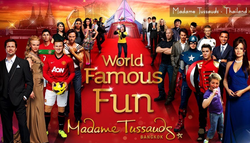 Sealife Bangkok + Madame Tussauds Bangkok 