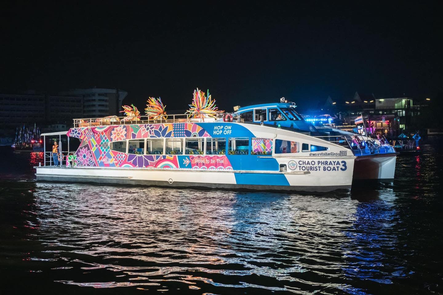 Bangkok: Chao Phraya River Hop-on Hop-off Boat Thrillark