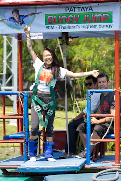 Bungy Jump & Human Slingshot at Sanook Park Pattaya