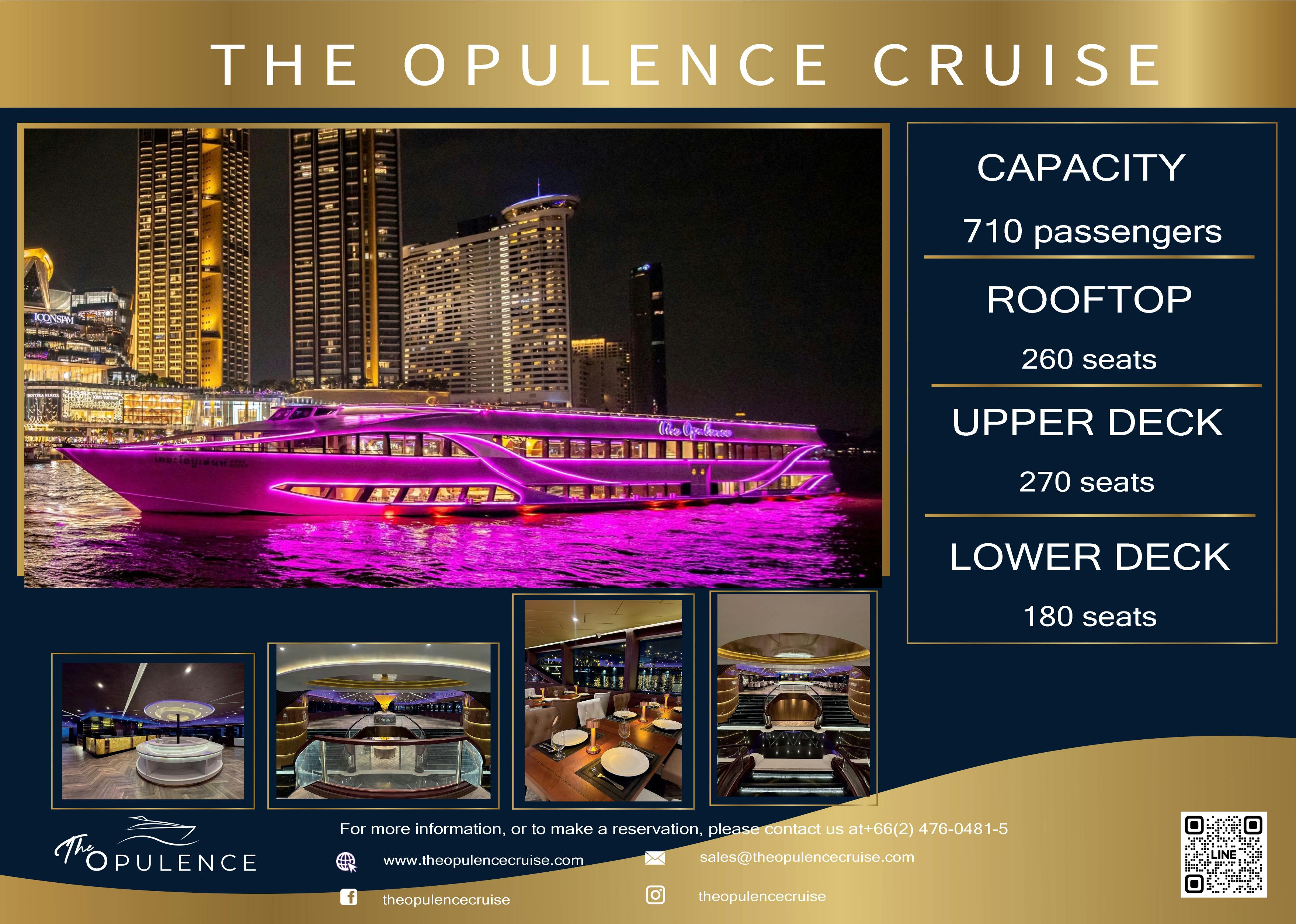 Bangkok Opulence Luxury Chao Phraya Dinner Cruise 