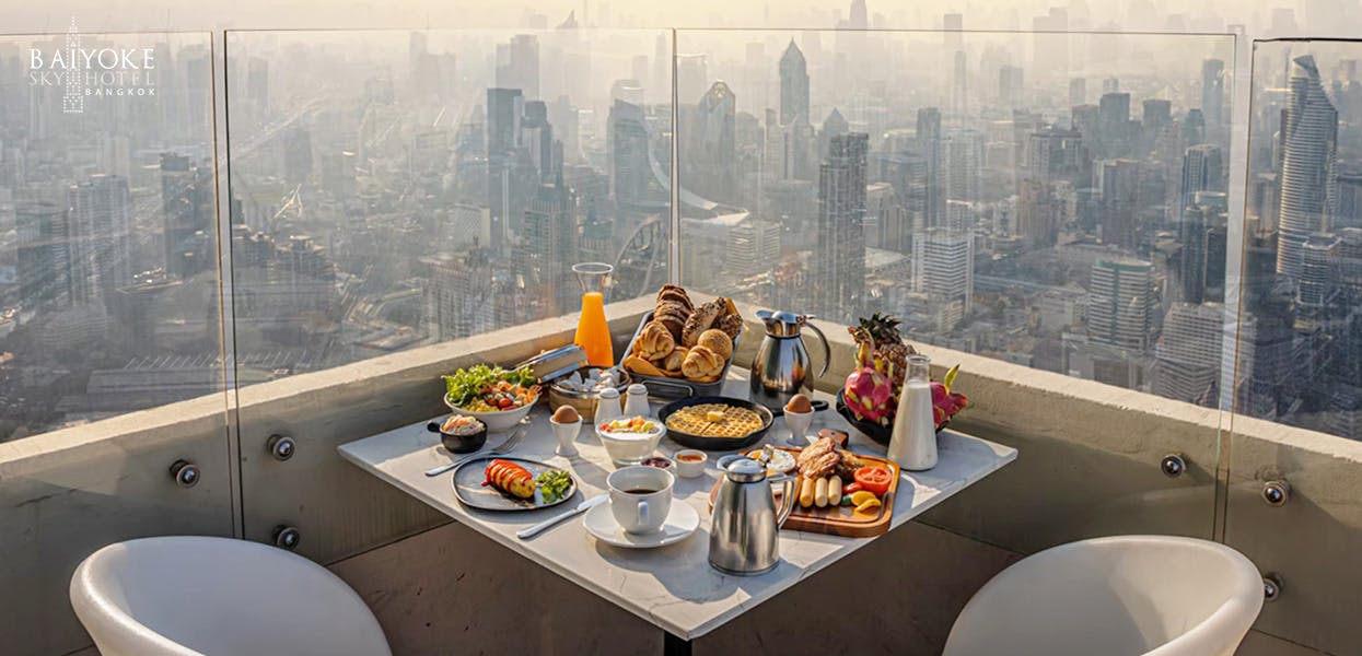 Baiyoke Sky Hotel Observation Deck + Premium Buffet Dining Experience Review