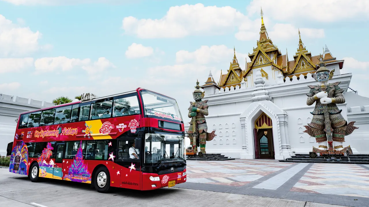 Pattaya Hop-On Hop-Off Bus Tour by Elephant Bus Tours Location