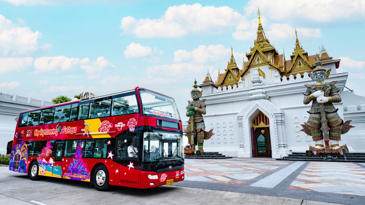 Pattaya Hop-On Hop-Off Bus Tour by Elephant Bus Tours Location