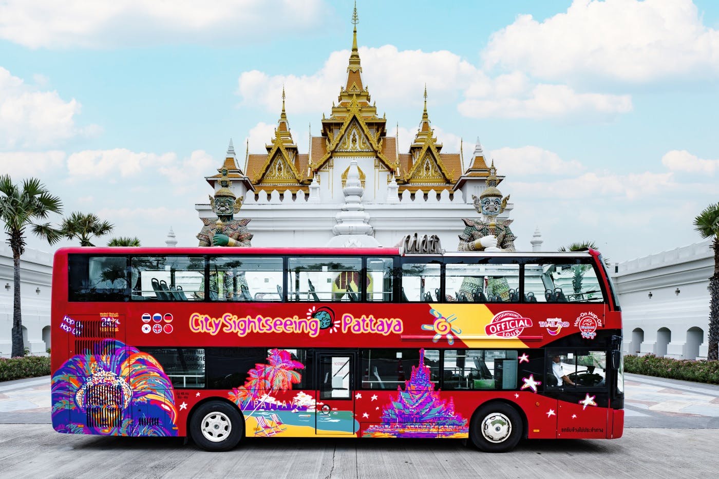 Pattaya Hop-On Hop-Off Bus Tour by Elephant Bus Tours 