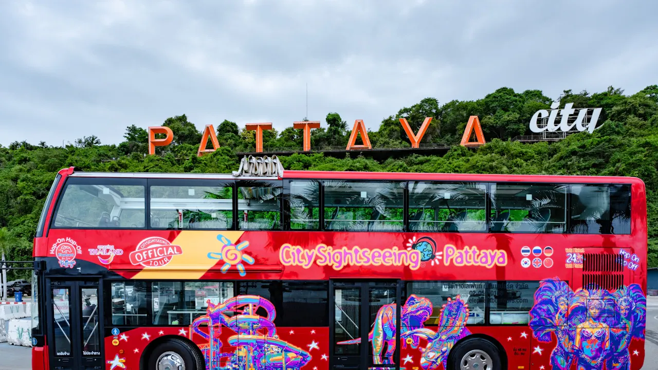 Pattaya Hop-On Hop-Off Bus Tour by Elephant Bus Tours
