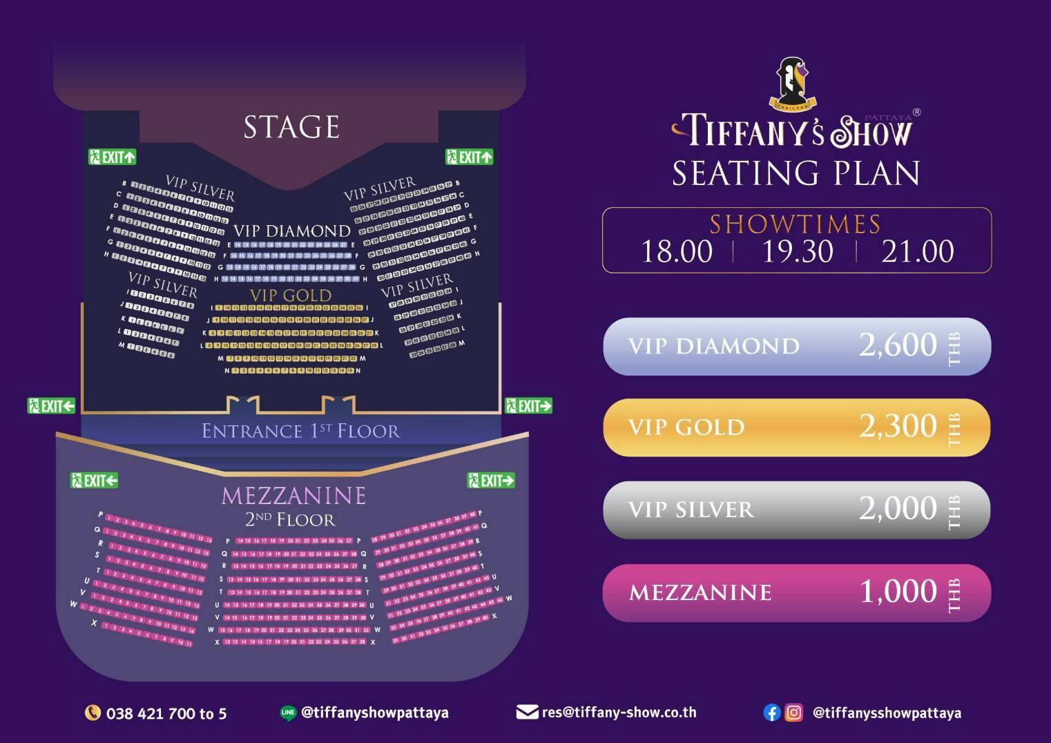 Tiffany's Show Tickets Thrillark