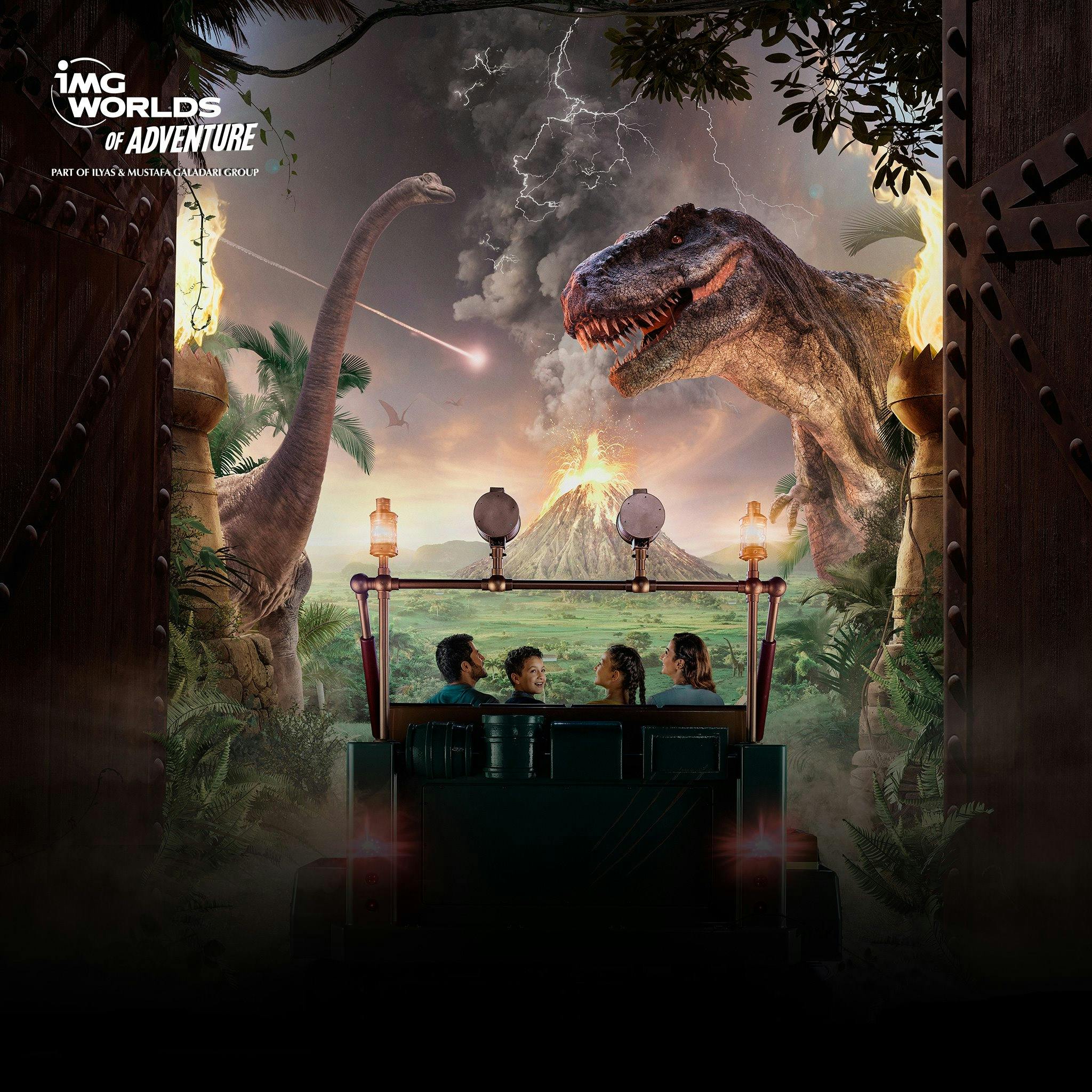 IMG Worlds of Adventure Ticket With Free Meal Voucher Category