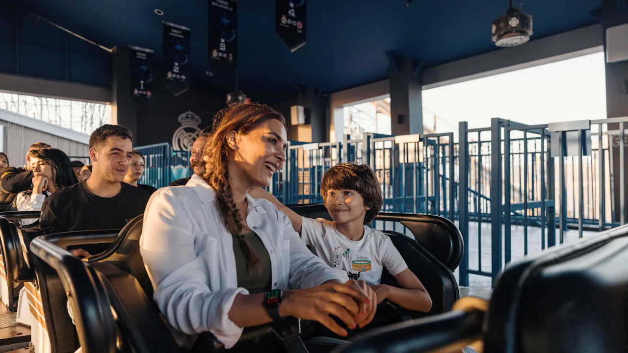 Real Madrid World with Free Meal Voucher Location