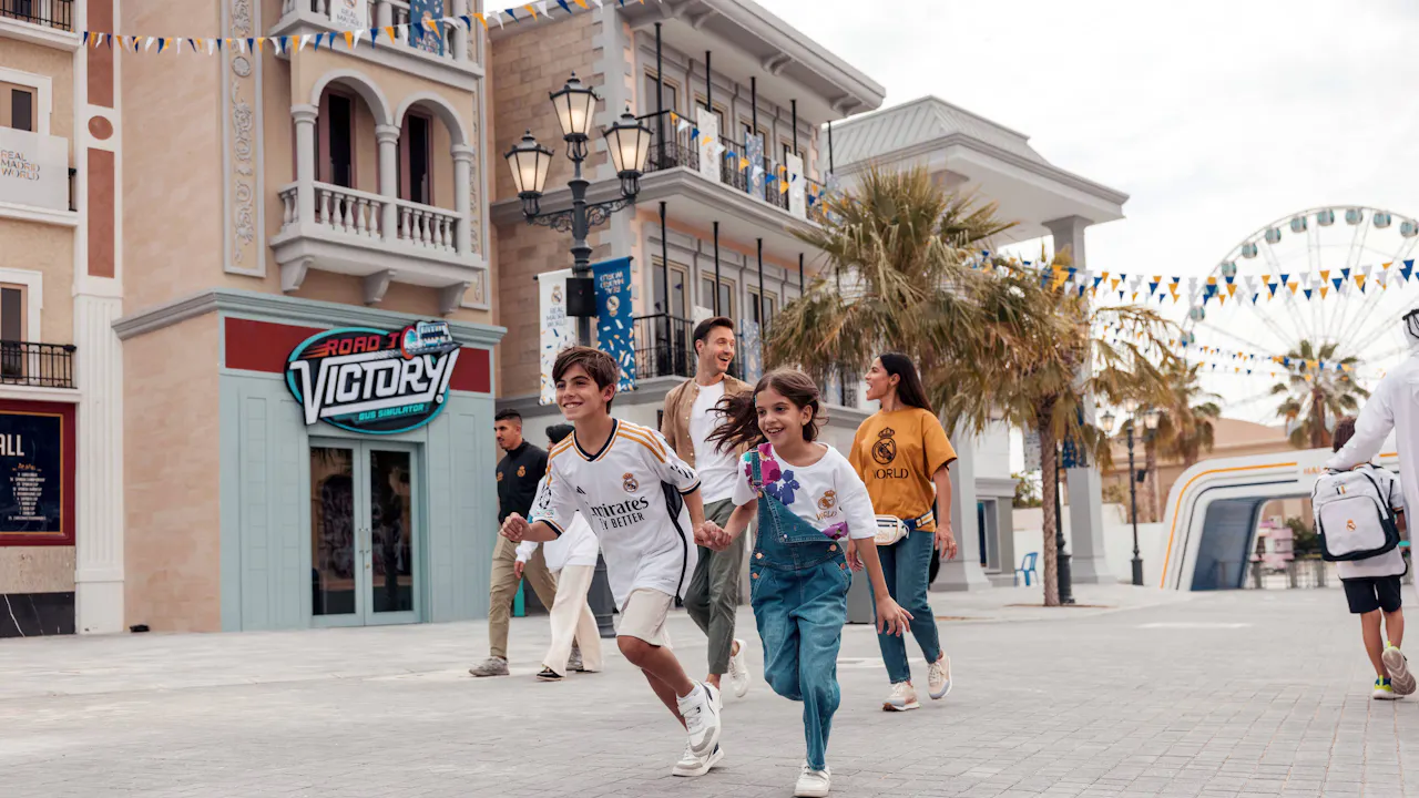 Real Madrid World with Free Meal Voucher Ticket