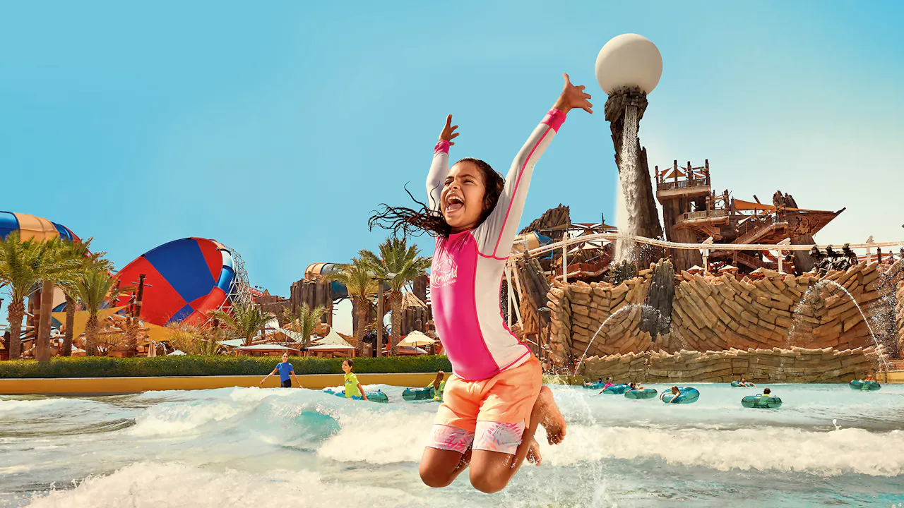 Yas Waterworld Abu Dhabi Ticket With Free Meal voucher Price