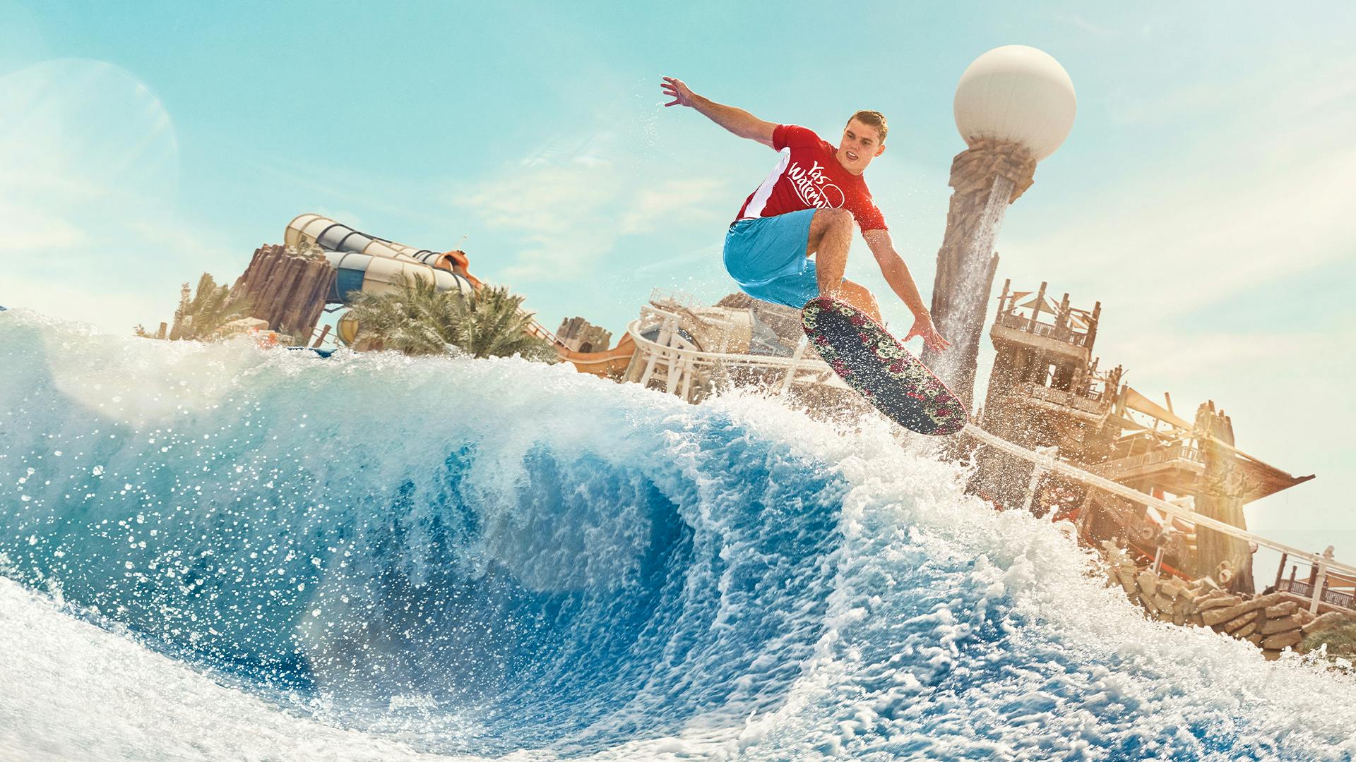 Yas Waterworld Abu Dhabi Ticket With Free Meal voucher Location