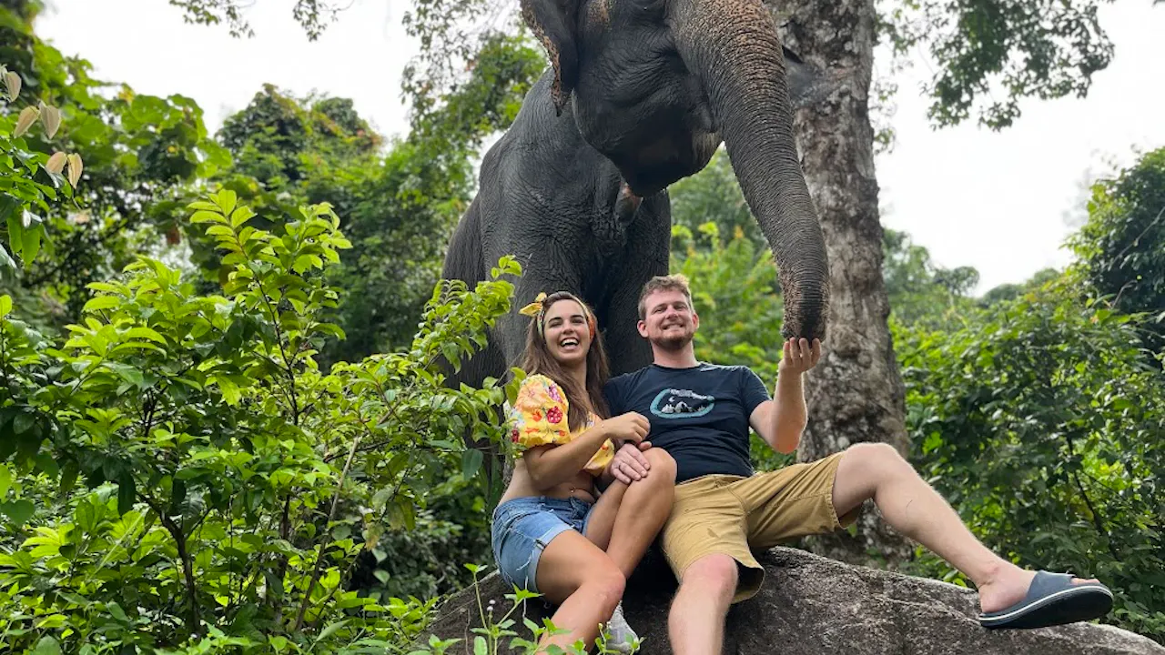 Elephant Care Experience with Rafting