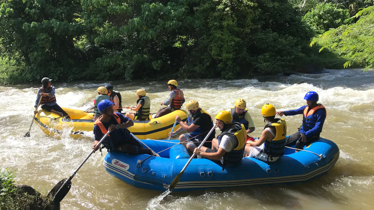 Elephant Care Experience with Rafting