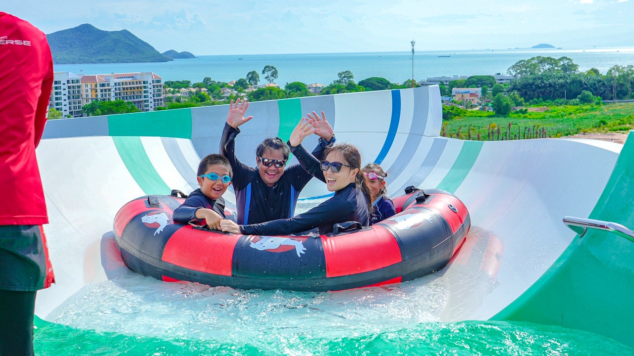 Columbia Pictures Aquaverse Tickets with Go-kart Experience Thrillark