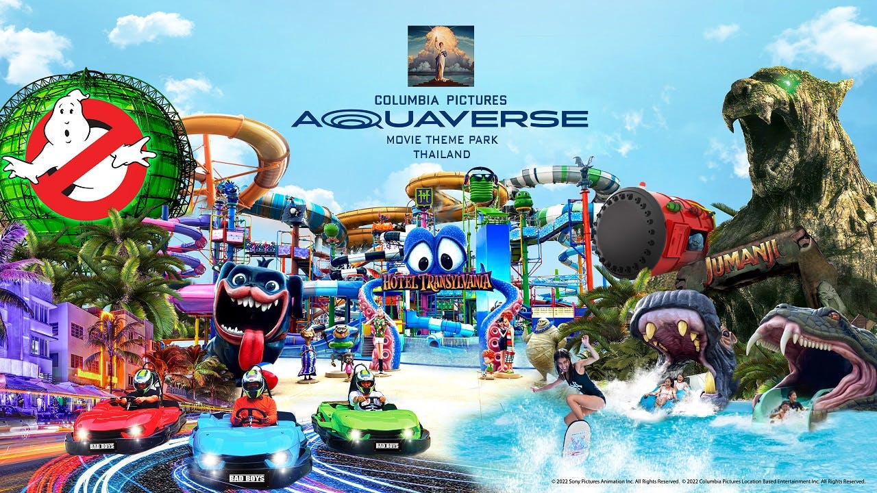 Columbia Pictures Aquaverse Waterpark Tickets 