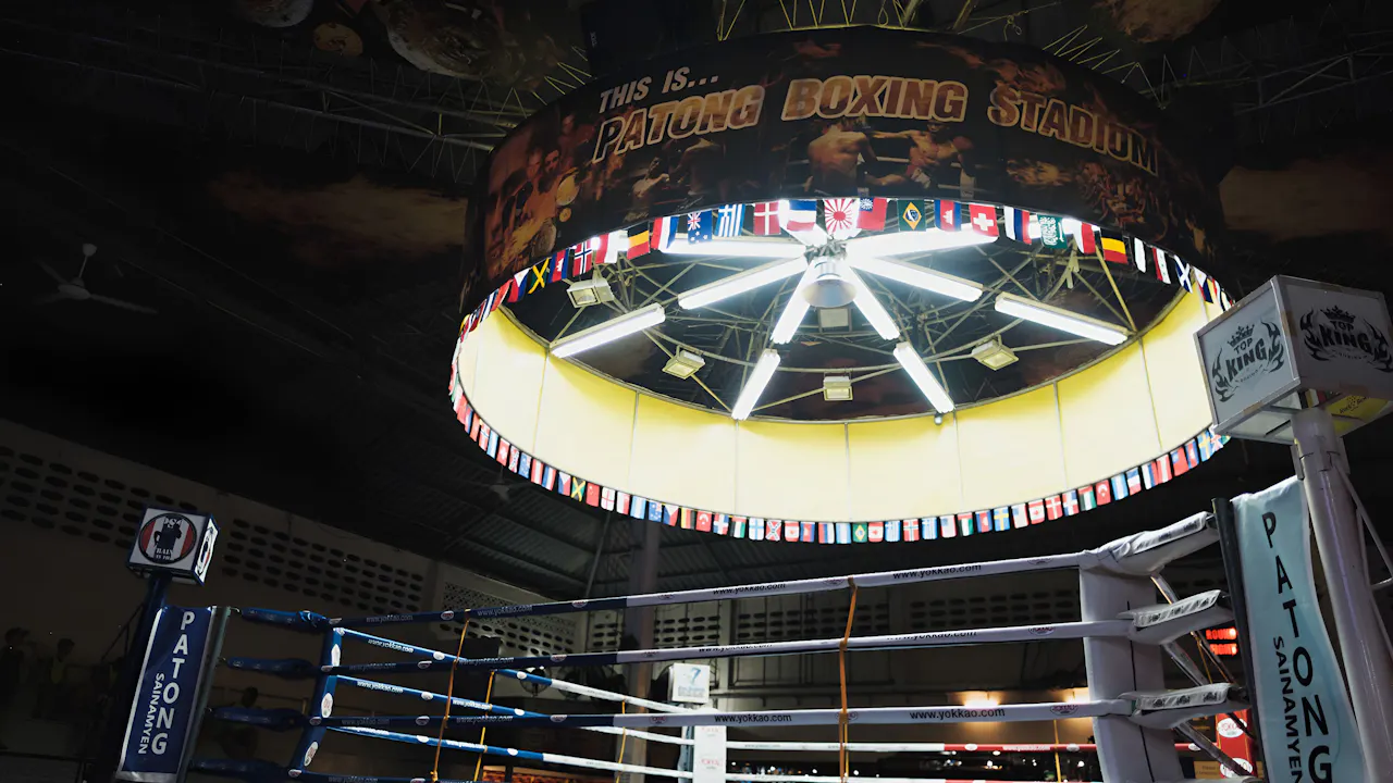 Patong Boxing Stadium Ticket in Phuket + Complimentary T-Shirt Location