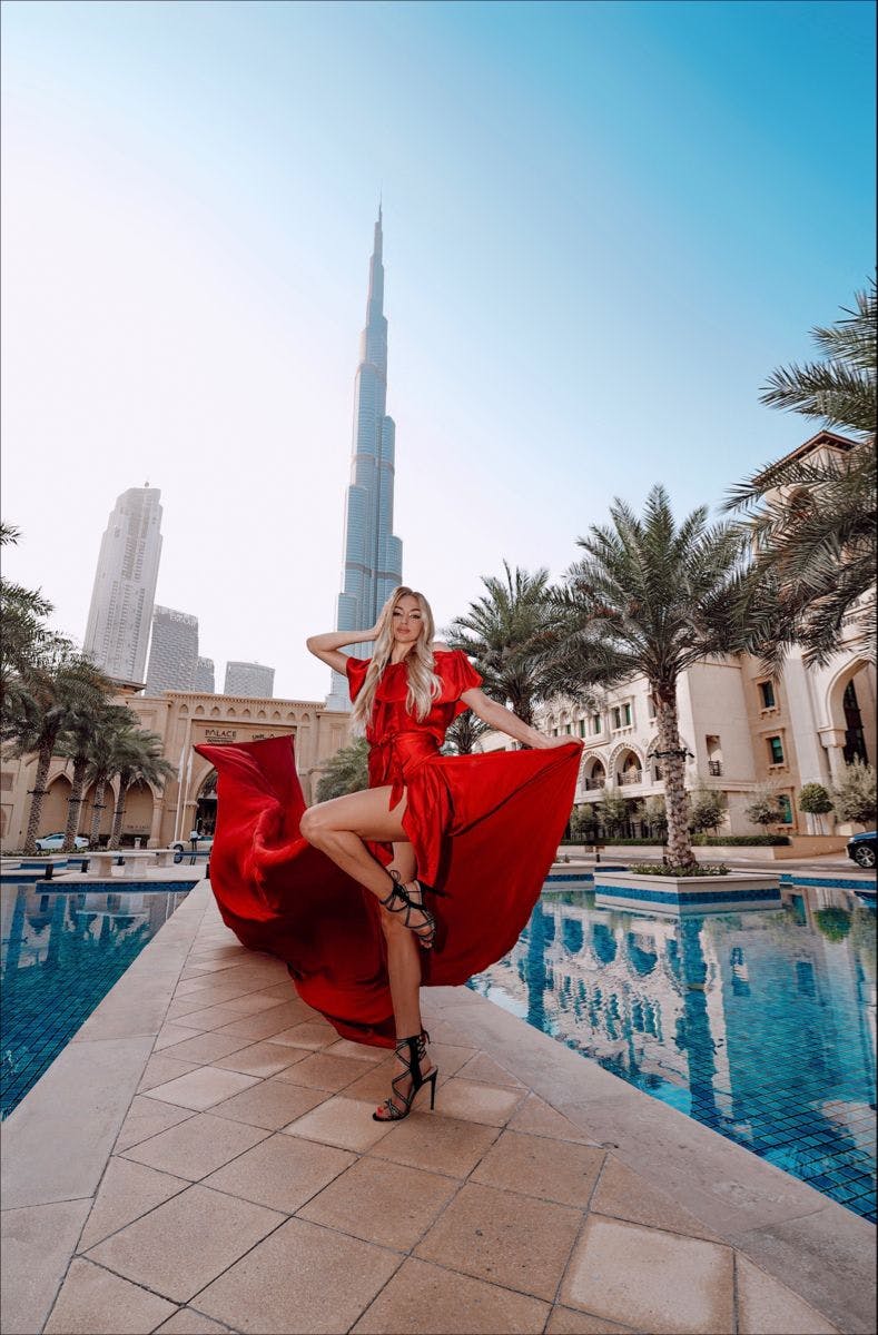 Burj Khalifa Flying Dress Videography Tour Ticket