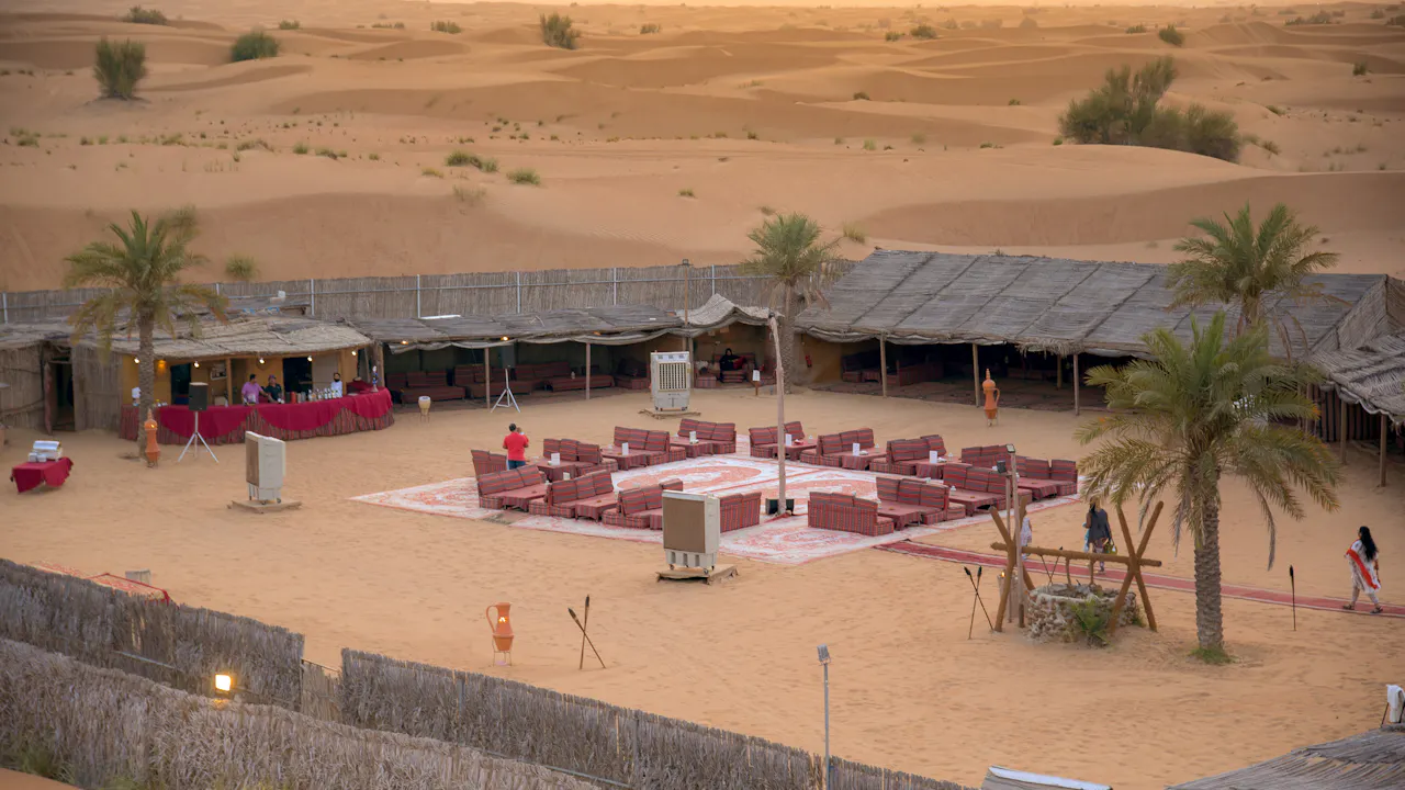 Overnight Hot Air Balloon experience in Dubai Location