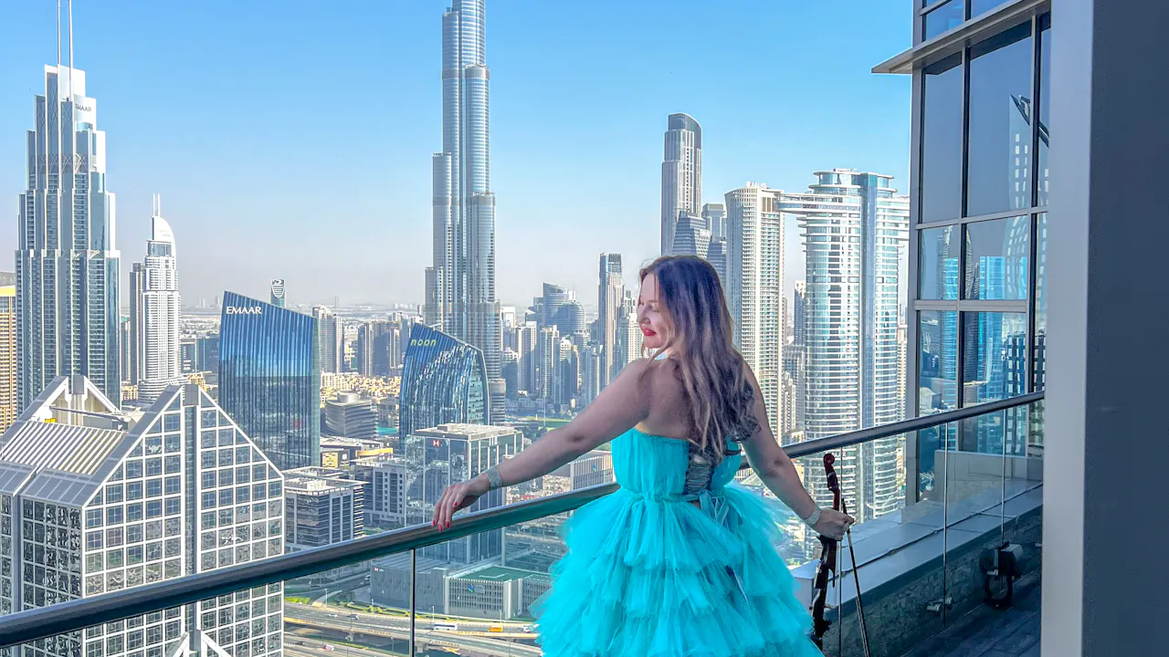 Shangri-La Balcony Flying Dress Videography Shoot Ticket