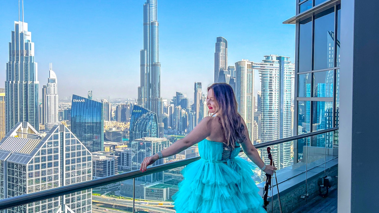 Shangri-La Balcony Flying Dress Videography Shoot Ticket