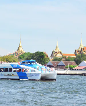 Chao Phraya Tourist Hop-On-Hop-Off Sightseeing Boat from Bangkok