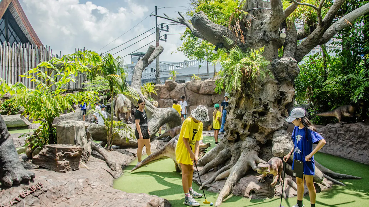 Dino Park Mini Golf Ticket in Phuket Discount