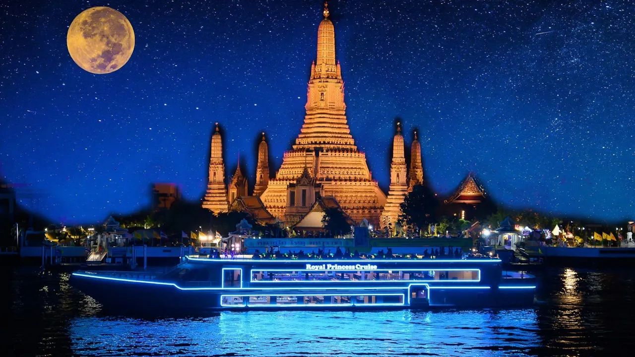Royal Princess Dinner Cruise in Bangkok Ticket
