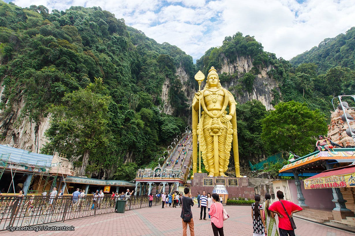Kuala Lumpur City and Batu Caves Full Day Tour Ticket