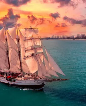 Singapore's Royal Albatross City Lights & Sunset Dinner Cruise