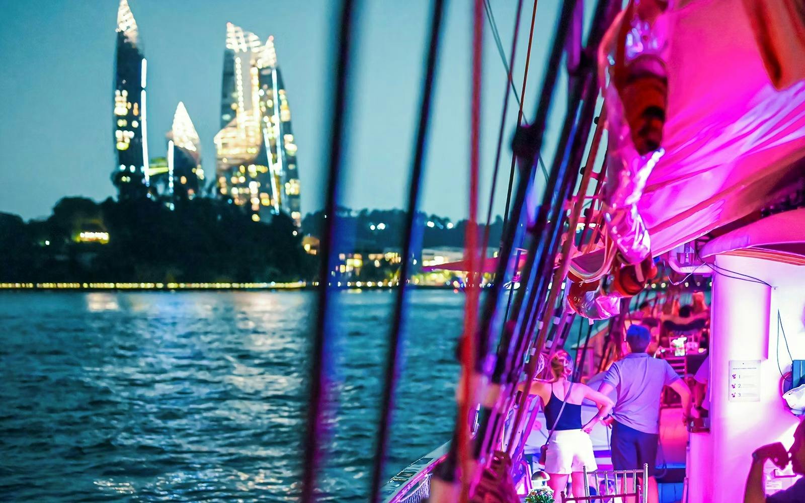 Singapore's Royal Albatross City Lights & Sunset Dinner Cruise Location