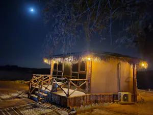 Overnight Camping -Heritage Hut with AC (2 persons)