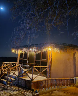 Overnight Camping -Heritage Hut with AC (2 persons)