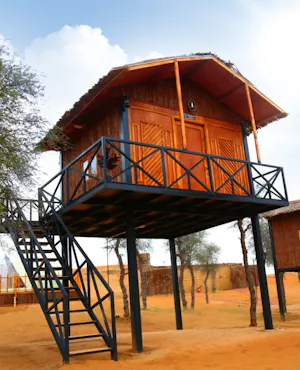 Overnight Camping in Elevated Tree House (2 Persons)