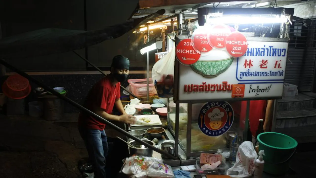 Michelin Guide Street Food Tour by Tuk Tuk with English Guide Price