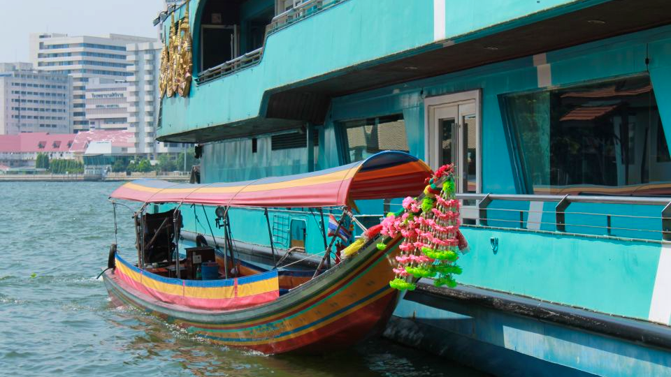 Best Of Bangkok: Temples & Long-tail Boat Tour with Lunch English Guide