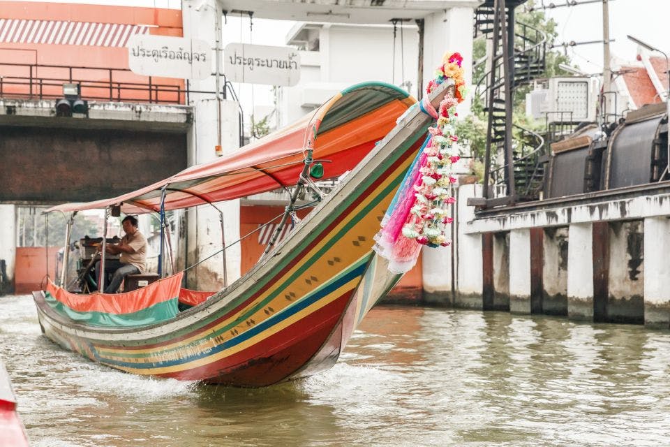 Bangkok: Canal Tour by Longtail Boat with English Guide Ticket
