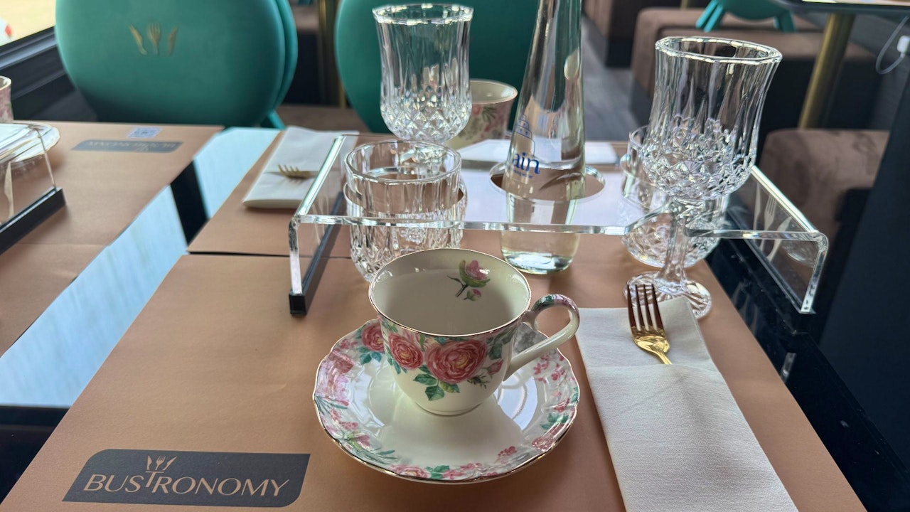 BusTronomy Gourmet Afternoon Tea Tour Ticket